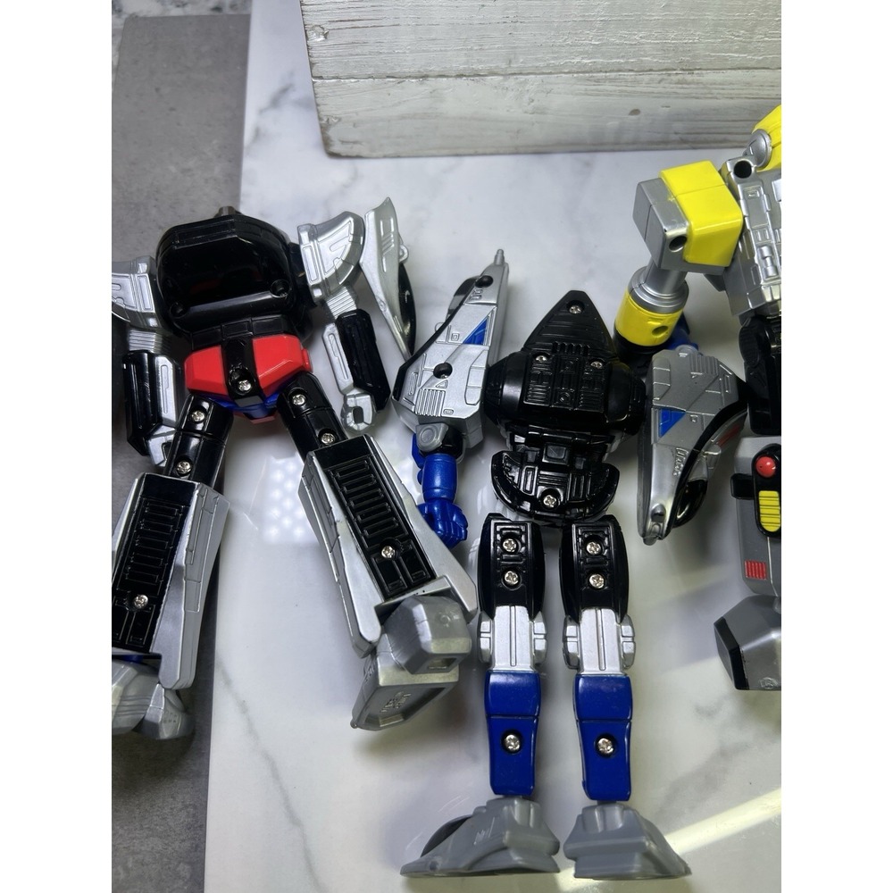 Power Ranger Time Force Trans-Warp Megazord Lot - Picture 7 of 12